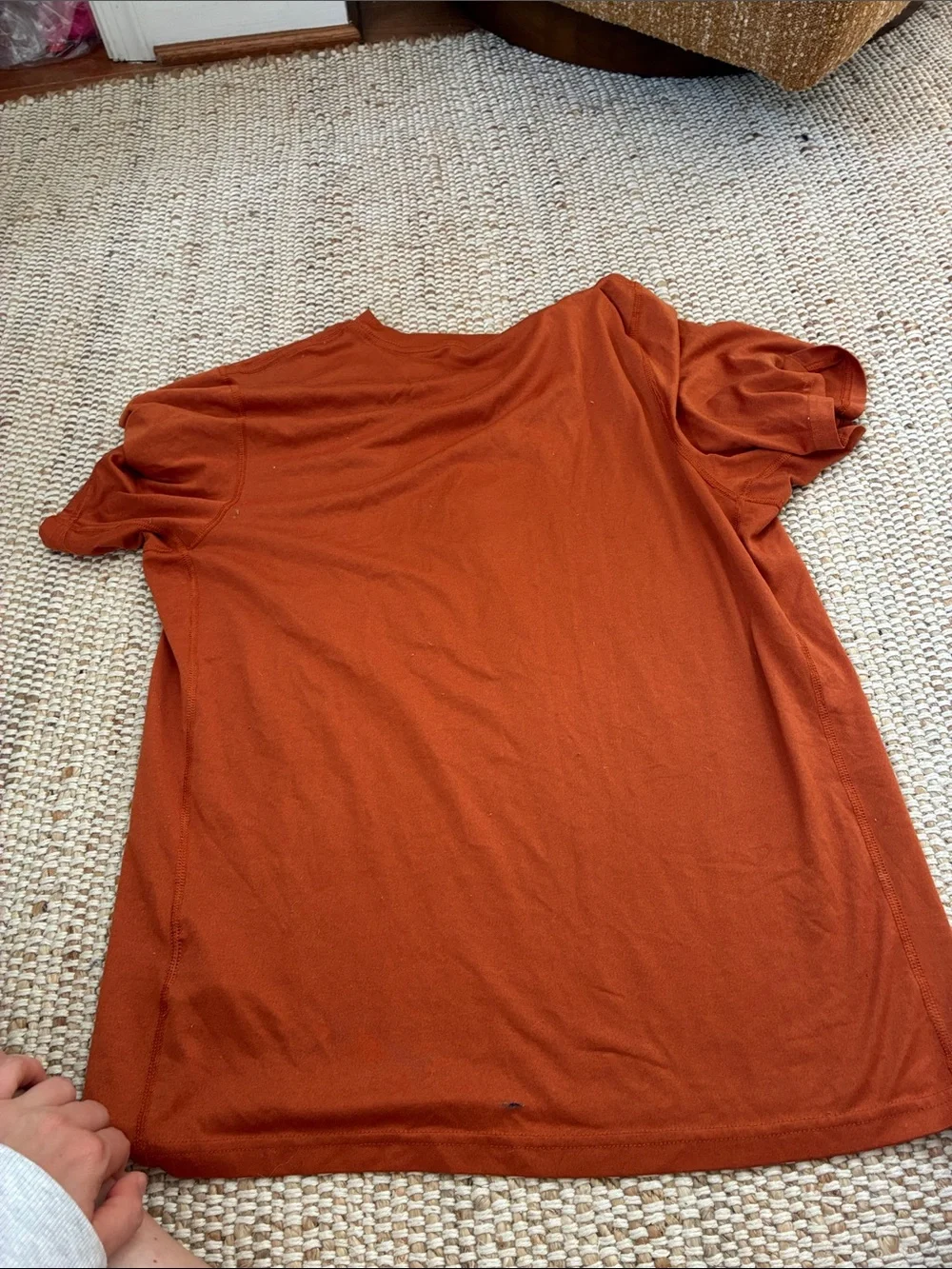 Nike Men’s Texas Orange Dri-FIT Short Sleeve Tee with White Longhorn